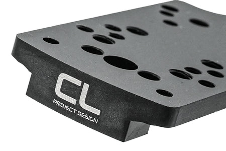 CL Project Low Profile Universal Optic Mount For ARES S&W 686 CO2 Revolver Series-Silver