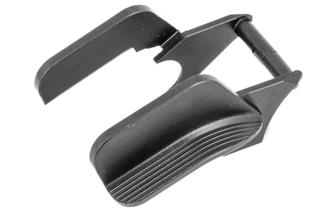 CL Project CNC Ambi-Safety with Wing for Marui TM Hi-Capa & 1911 ( Black / Silver ) ( One Piece Block Stainless Steel )-Silver