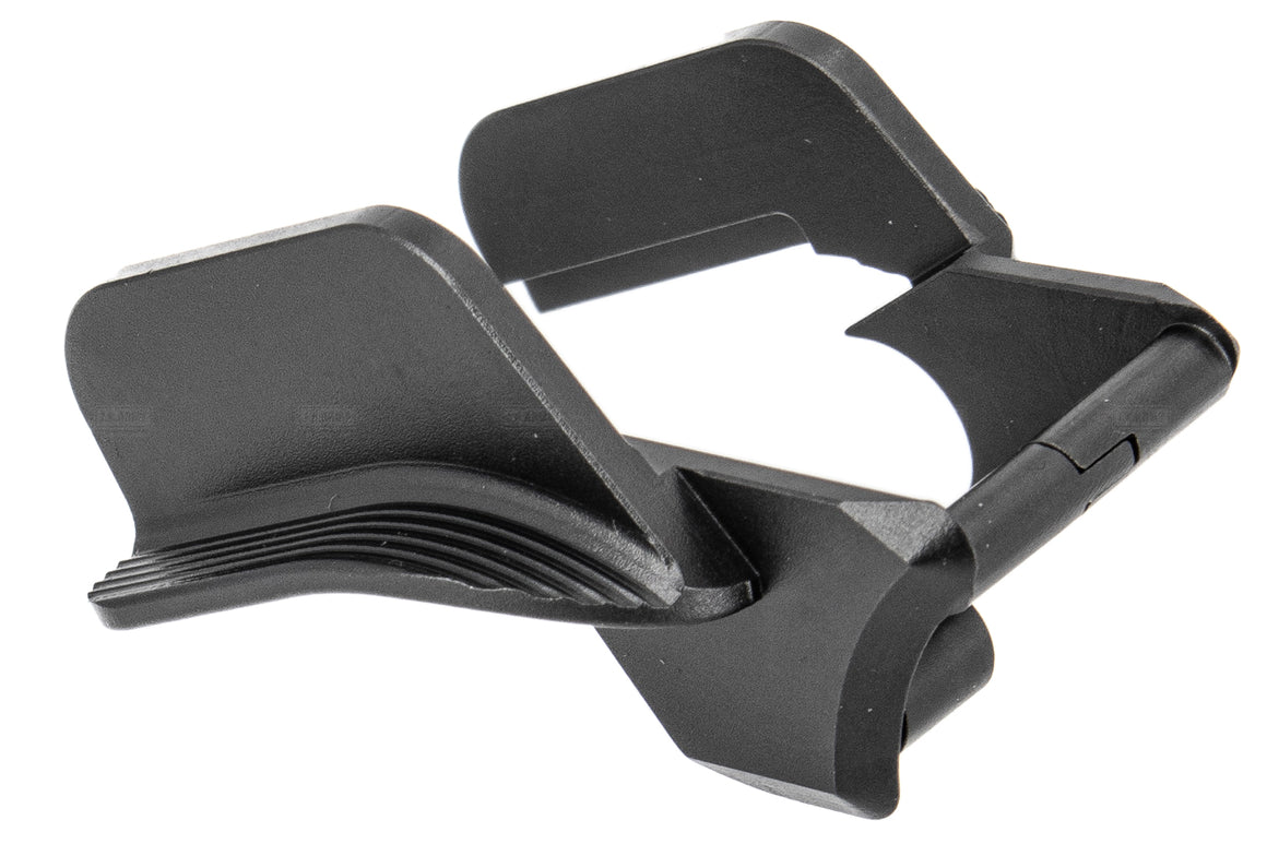 CL Project CNC Ambi-Safety with Wing for Marui TM Hi-Capa & 1911 ( Black / Silver ) ( One Piece Block Stainless Steel )-Silver