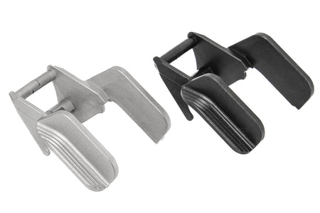 CL Project CNC Ambi-Safety with Wing for Marui TM Hi-Capa & 1911 ( Black / Silver ) ( One Piece Block Stainless Steel )-Silver