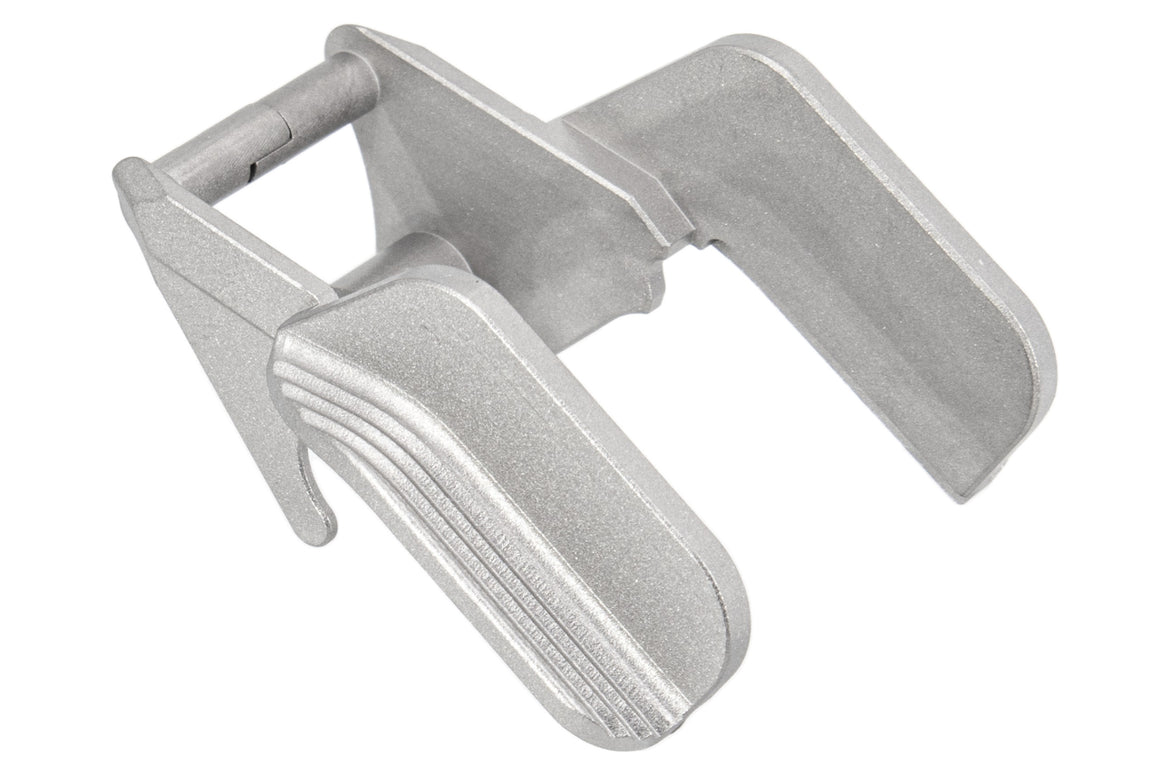 CL Project CNC Ambi-Safety with Wing for Marui TM Hi-Capa & 1911 ( Black / Silver ) ( One Piece Block Stainless Steel )-Silver