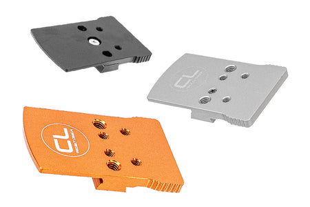 CL Project Low Profile Reddot Sight Mount For KJ Shadow 2 GBB Pistol Airsoft-Orange