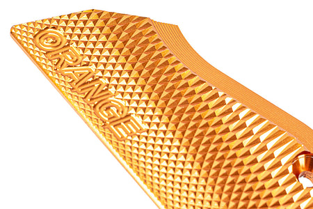 CL Project CNC Aluminum Grip & Magazine Release Set For ASG KJ Shadow 2 GBBP Series ( Orange )