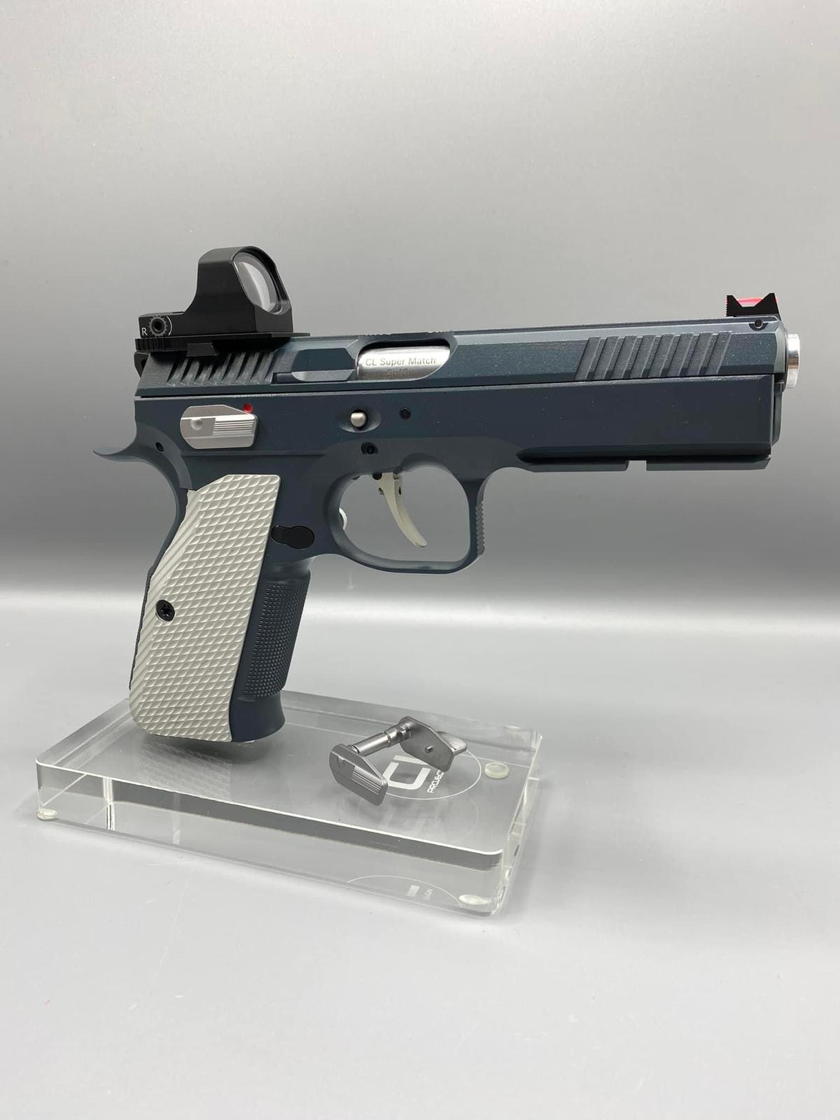 CL Project Steel Extended Safety for KJ ASG CZ Shadow 2 / TS 2 GBBP Series ( Silver )