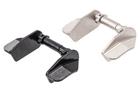 CL Project Stainless Double Wing Safety For KJ Shadow 2 GBBP Series-Silver