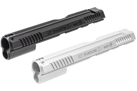 CL Project ASG Licensed CNC 7075 Aluminum Slide For KJ ASG Licensed CZ Shadow 2 KP-15 GBBP ( Orange Version )-Silver