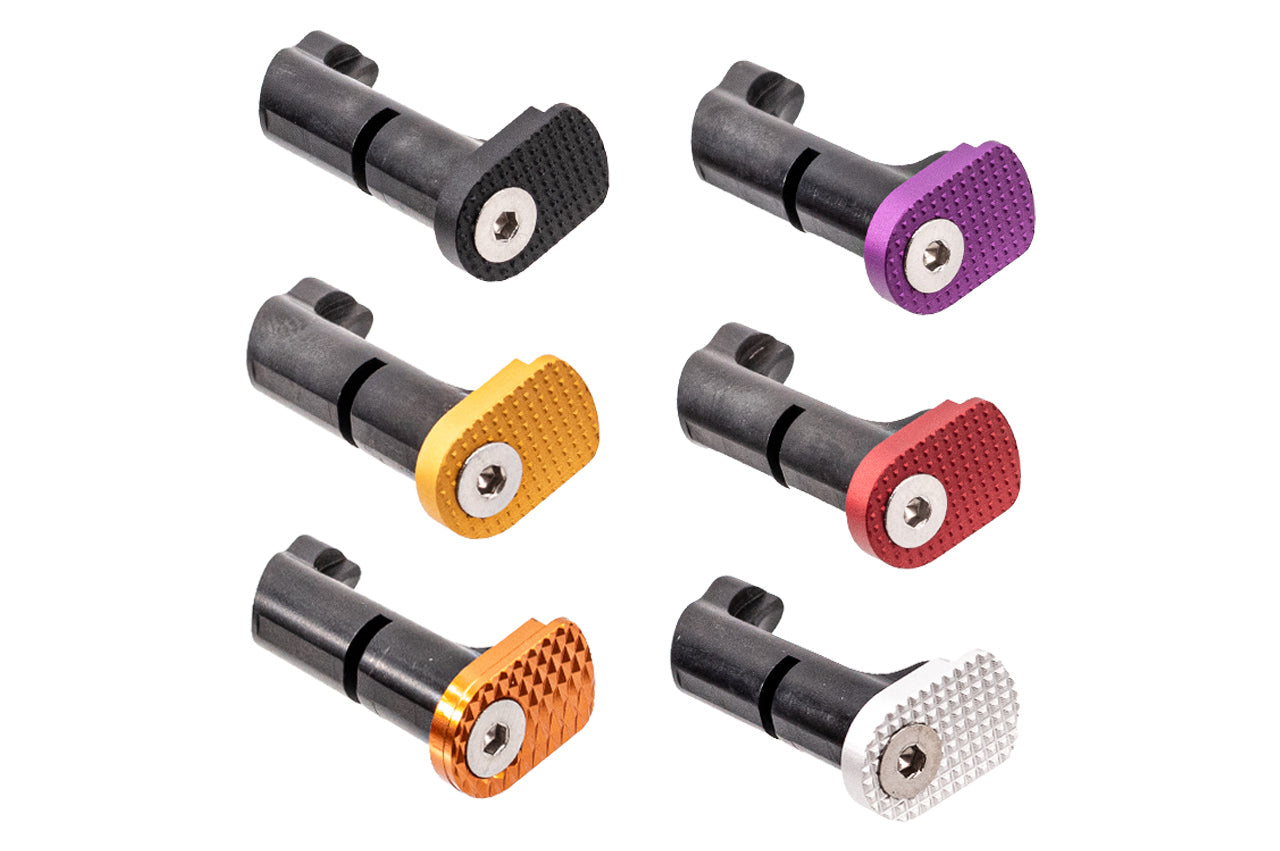 CL Project Steel Magazine Catch ( Black Core ) For KJ ASG CZ TS 2 GBB-Silver