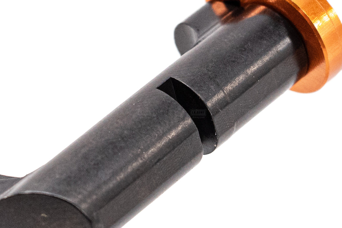 CL Project Steel Magazine Catch ( Black Core ) For KJ ASG CZ TS 2 GBB-Silver