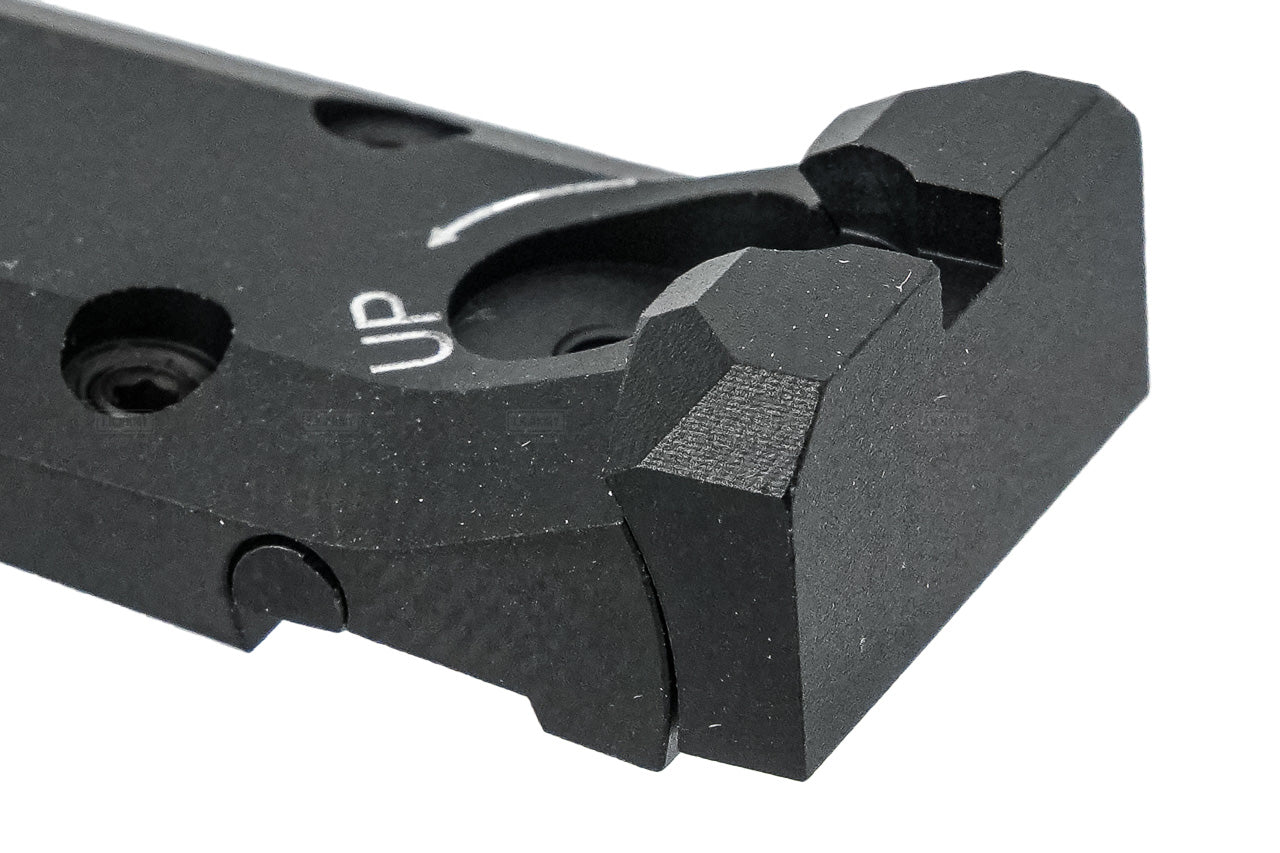 CL Project CNC Aluminum Light Weight Rear Sight For KJ ASG CZ TS 2 GBBP