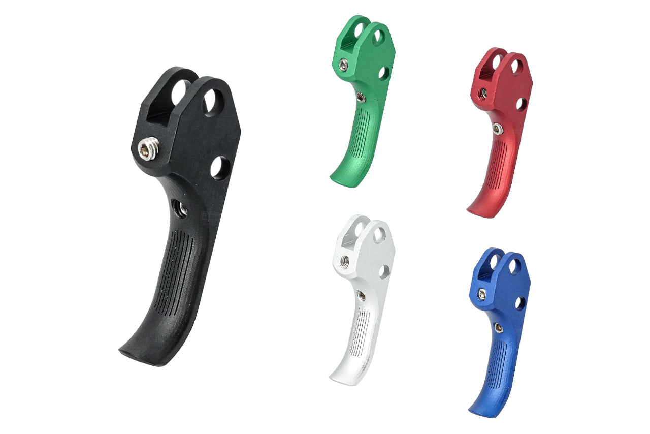 CL Project CNC Aluminum Single Action Trigger Type A For KJ ASG CZ TS 2 GBB-Silver