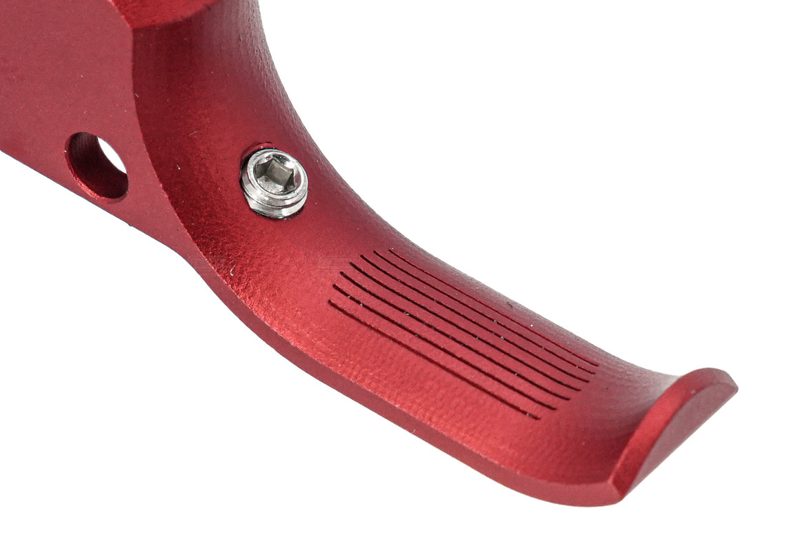 CL Project CNC Aluminum Single Action Trigger Type B For KJ ASG CZ TS 2 GBB-Silver