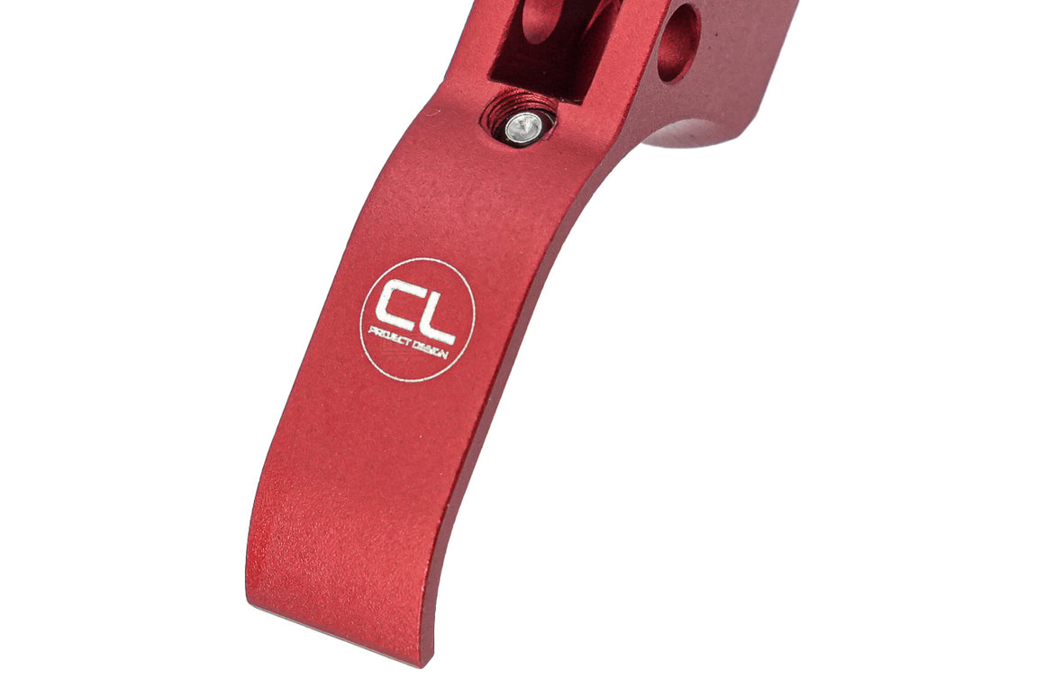 CL Project CNC Aluminum Single Action Trigger Type B For KJ ASG CZ TS 2 GBB-Silver