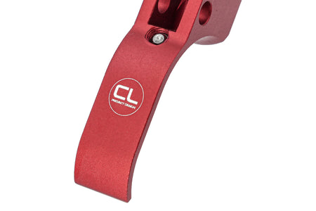 CL Project CNC Aluminum Single Action Trigger Type B For KJ ASG CZ TS 2 GBB-Silver