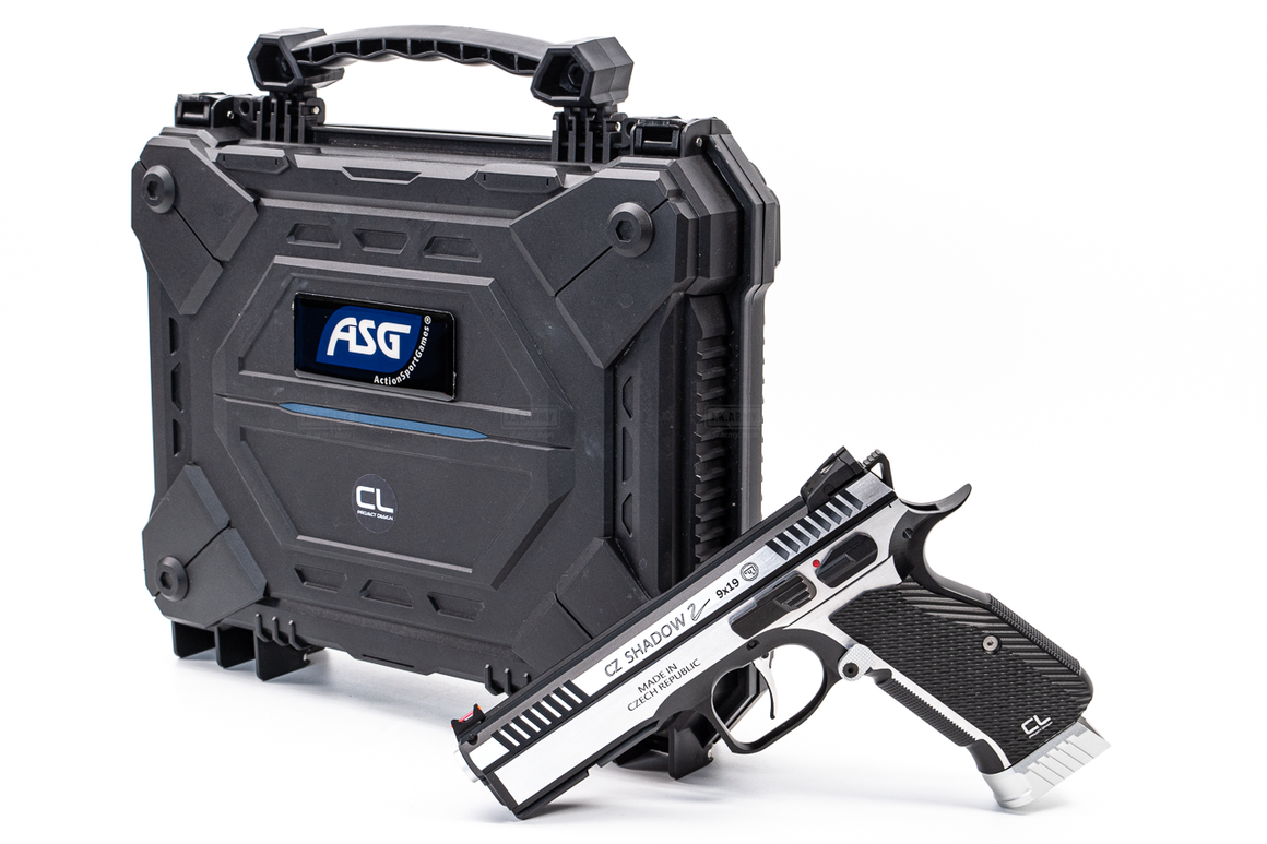 CL Project Custom ASG KJ CZ Shadow 2 Limited Edition CNC 7075 Aluminum Version Polish 2 Tone