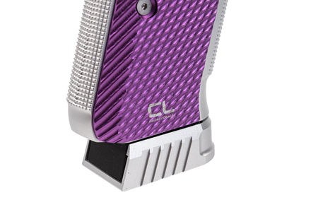 CL Project Custom ASG KJ CZ Shadow 2 Limited Edition CNC 7075 Aluminum Version Silver Purple