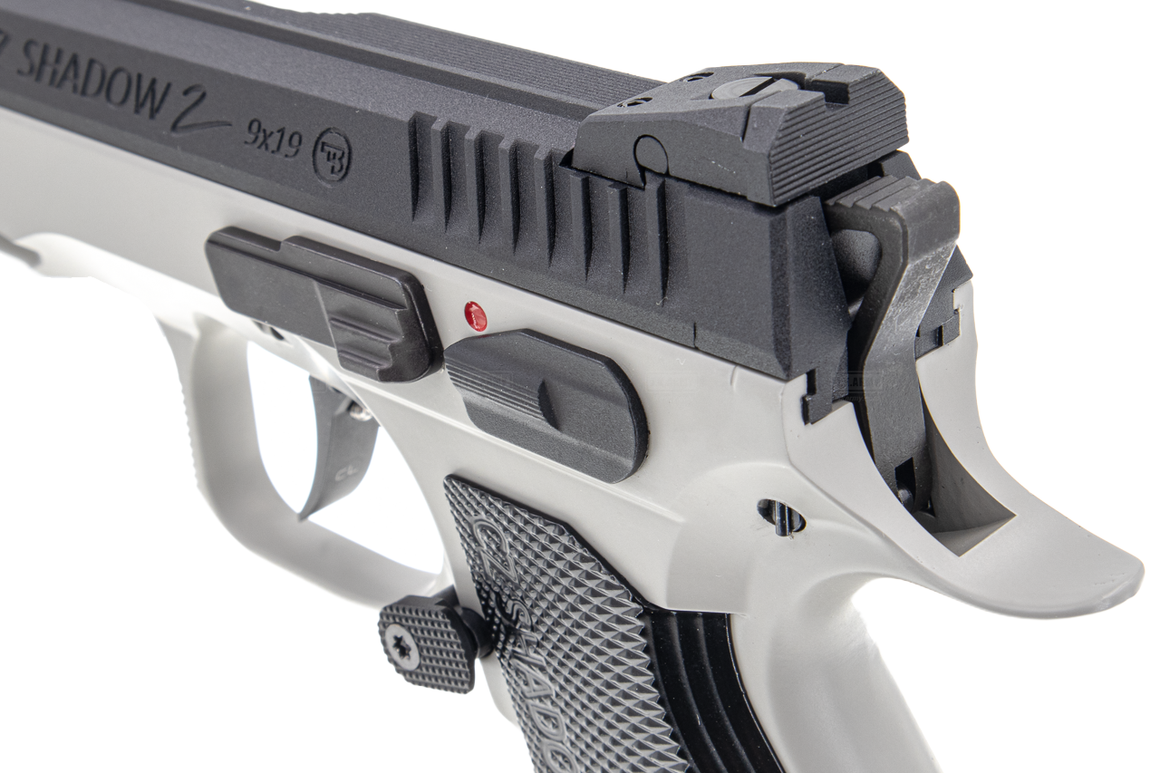 CL Project Custom ASG KJ Shadow 2 GBB Pistol Airsoft Limited Edition 2-Tone Urban Grey with Black