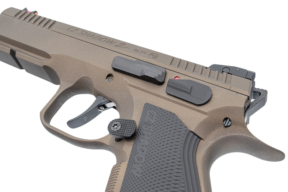 CL Project Custom ASG KJ Shadow 2 GBB Pistol Airsoft Limited Edition Cerakote Burnt Bronze ( H-148 )