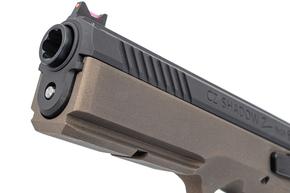 CL Project Custom ASG KJ Shadow 2 GBB Pistol Airsoft Limited Edition-2 Cerakote 2-Tone Burnt Bronze with Black ( H-148 )