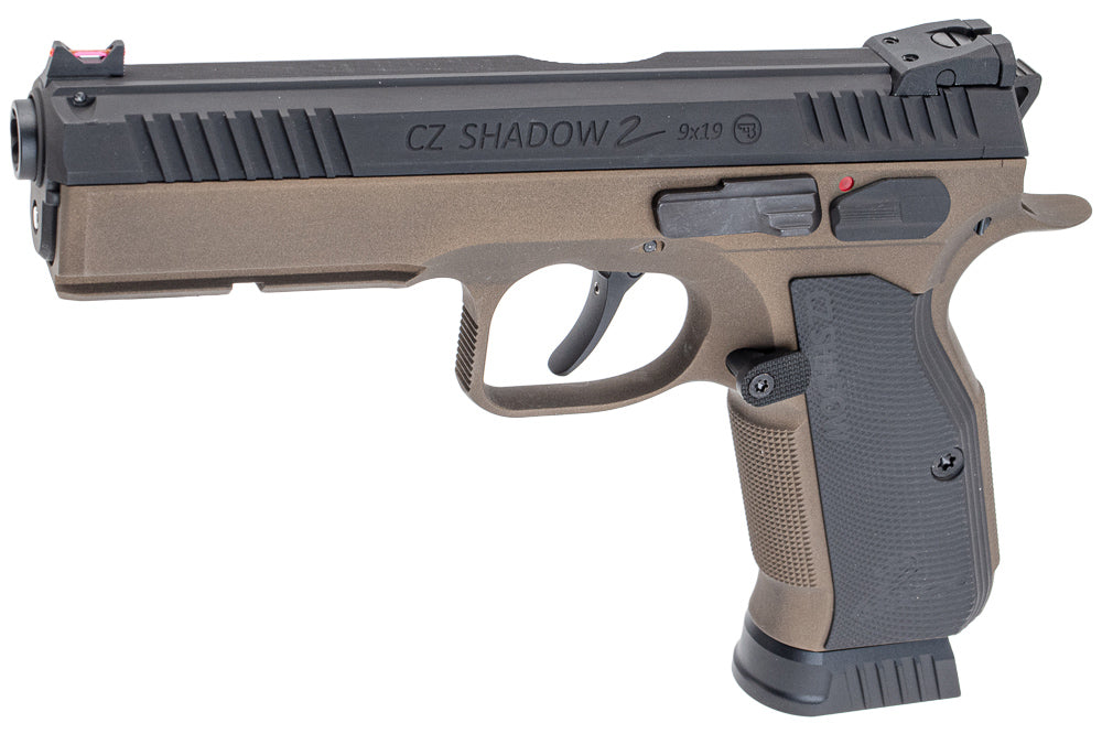 CL Project Custom ASG KJ Shadow 2 GBB Pistol Airsoft Limited Edition-2 Cerakote 2-Tone Burnt Bronze with Black ( H-148 )