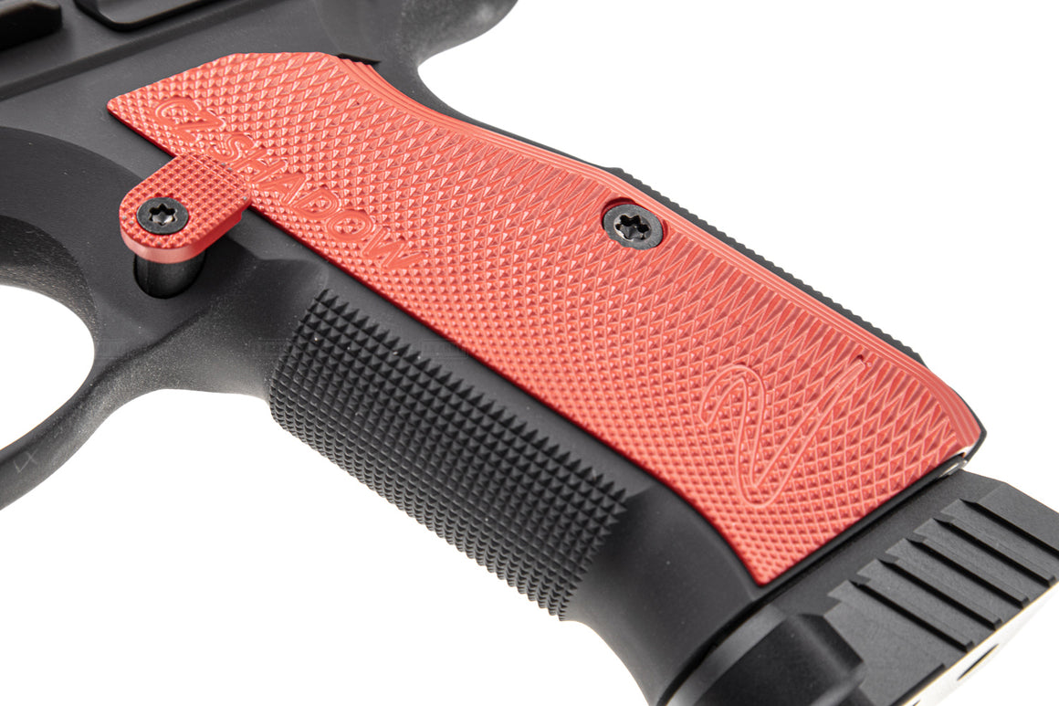 CL Project Custom ASG KJ Shadow 2 GBB Pistol Airsoft Black Red Limited Edition