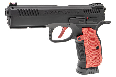 CL Project Custom ASG KJ Shadow 2 GBB Pistol Airsoft Black Red Limited Edition