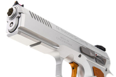 CL Project Custom ASG KJ Shadow 2 GBB Pistol Airsoft ( CNC Ver. ) ( Silver Orange Limited Edition )