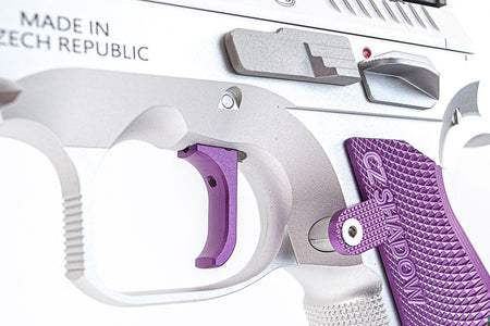 CL Project Custom ASG KJ Shadow 2 Single Action GBB Pistol Airsoft ( CNC Ver. ) ( Purple Silver Limited Edition )