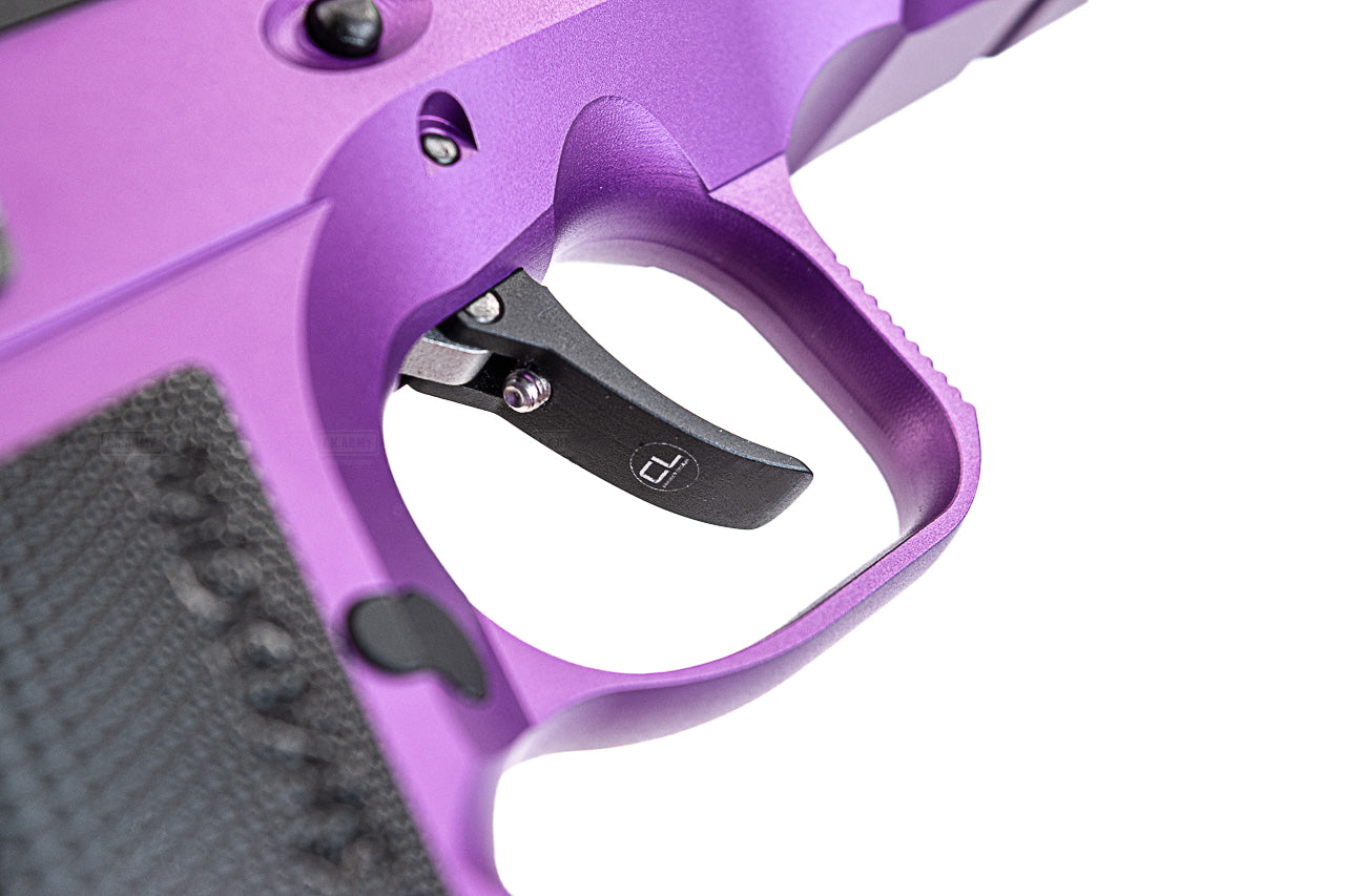 CL Project Custom ASG KJ Shadow 2 GBB Pistol Airsoft ( CNC Ver. ) ( Purple Black Limited Edition )