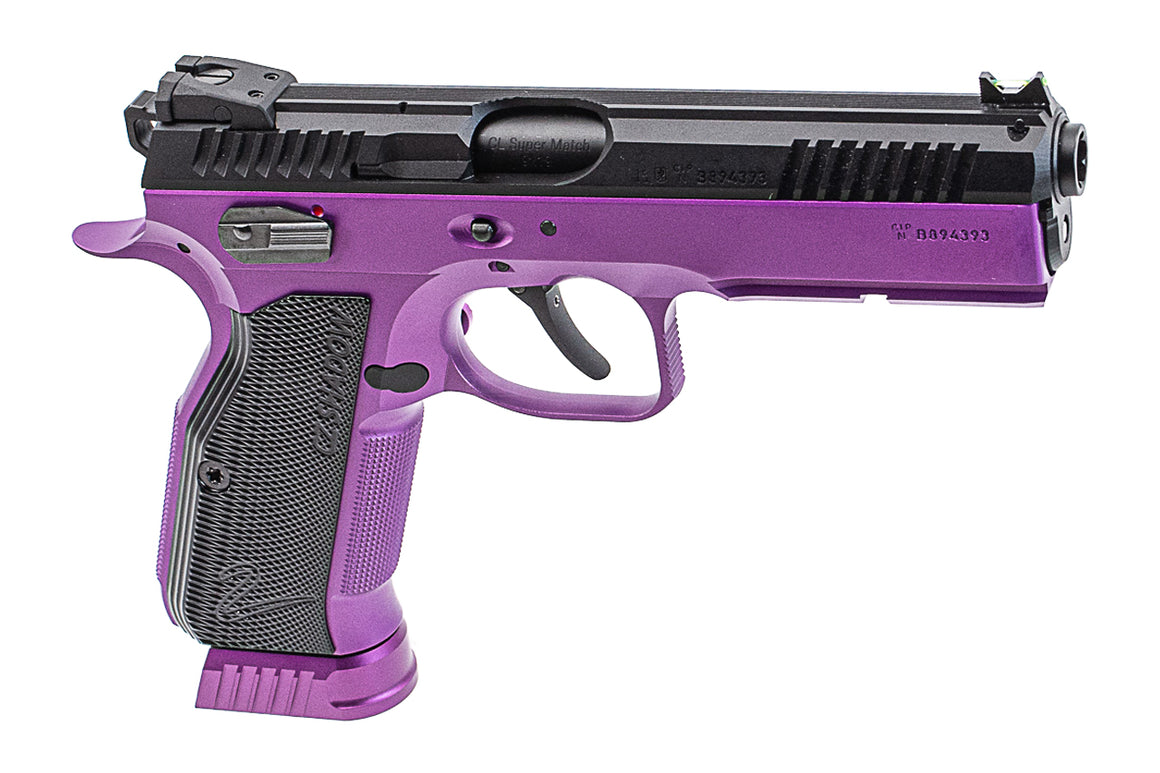 CL Project Custom ASG KJ Shadow 2 GBB Pistol Airsoft ( CNC Ver. ) ( Purple Black Limited Edition )