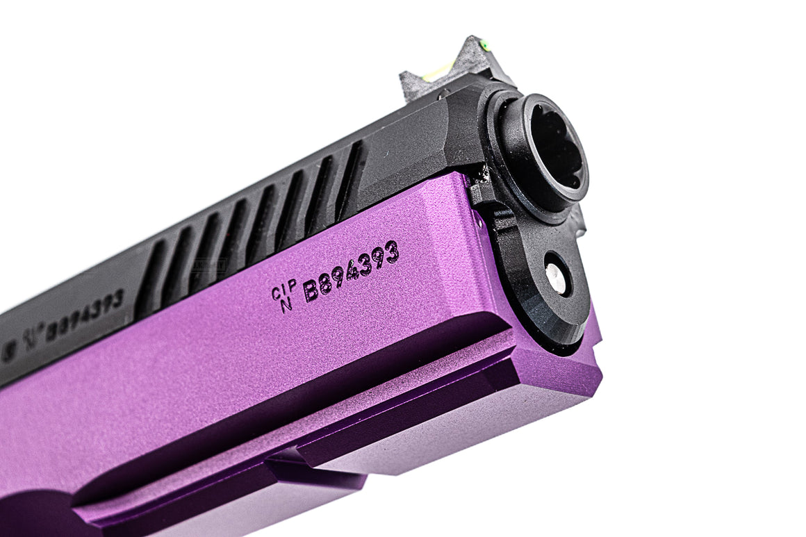 CL Project Custom ASG KJ Shadow 2 GBB Pistol Airsoft ( CNC Ver. ) ( Purple Black Limited Edition )
