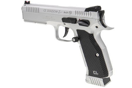 CL Project Custom ASG KJ Shadow 2 GBB Pistol Airsoft ( CNC Ver. ) ( Silver Black Limited Edition )