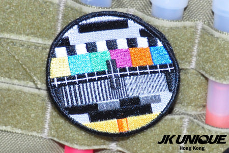 JK UNIQUE Patch - Even Geduld Aub Patch ( TV No Signal )