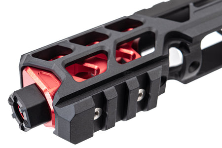 CTM TAC Fuku-2 CNC Aluminum Cut Out Upper Set Short Type for Action Army AAP01 GBB Pistol Series ( AAP-01 ) ( Grey )