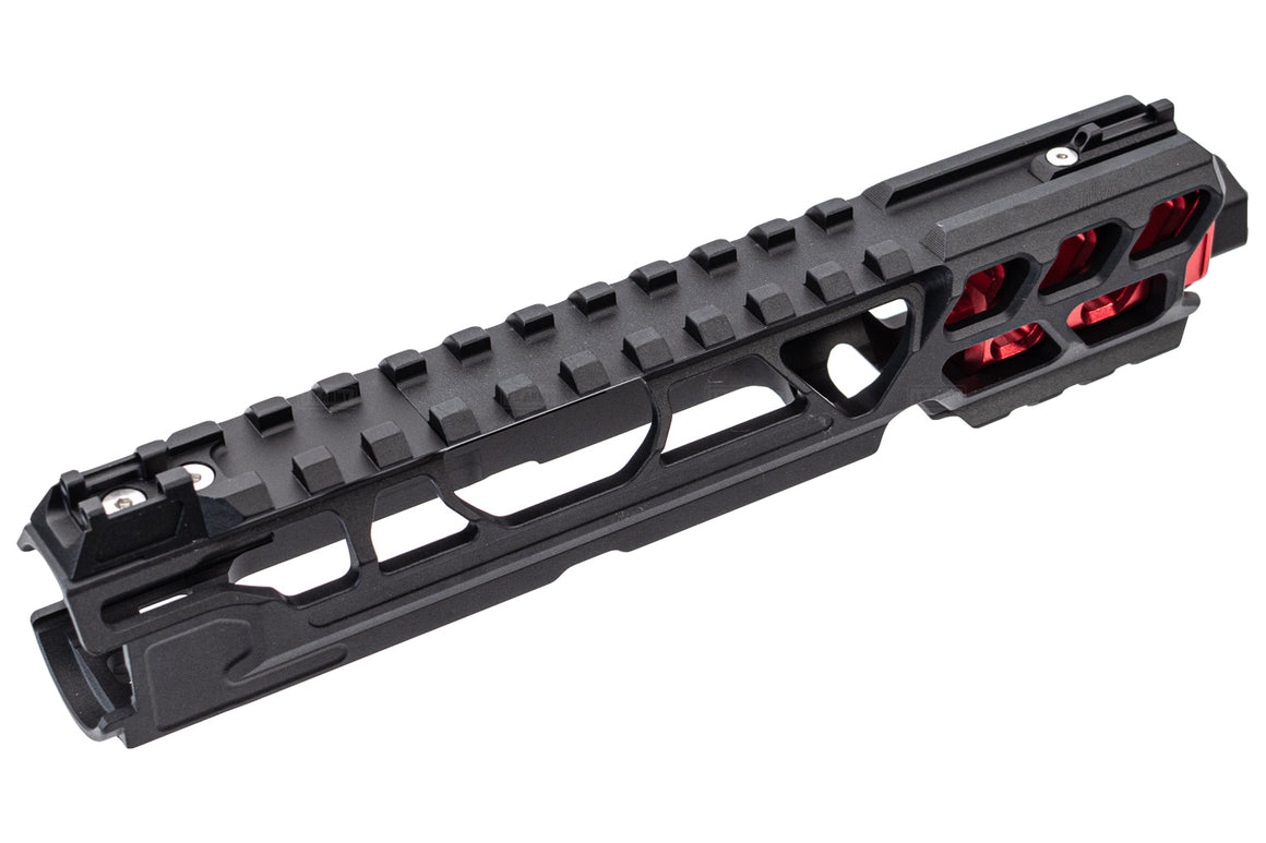 CTM TAC Fuku-2 CNC Aluminum Cut Out Upper Set Short Type for Action Army AAP01 GBB Pistol Series ( AAP-01 ) ( Grey )