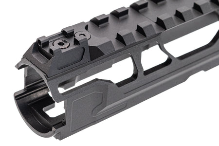 CTM TAC Fuku-2 CNC Aluminum Cut Out Upper Set Long Type for Action Army AAP01 GBB Pistol Series ( AAP-01 ) ( Black & Red )