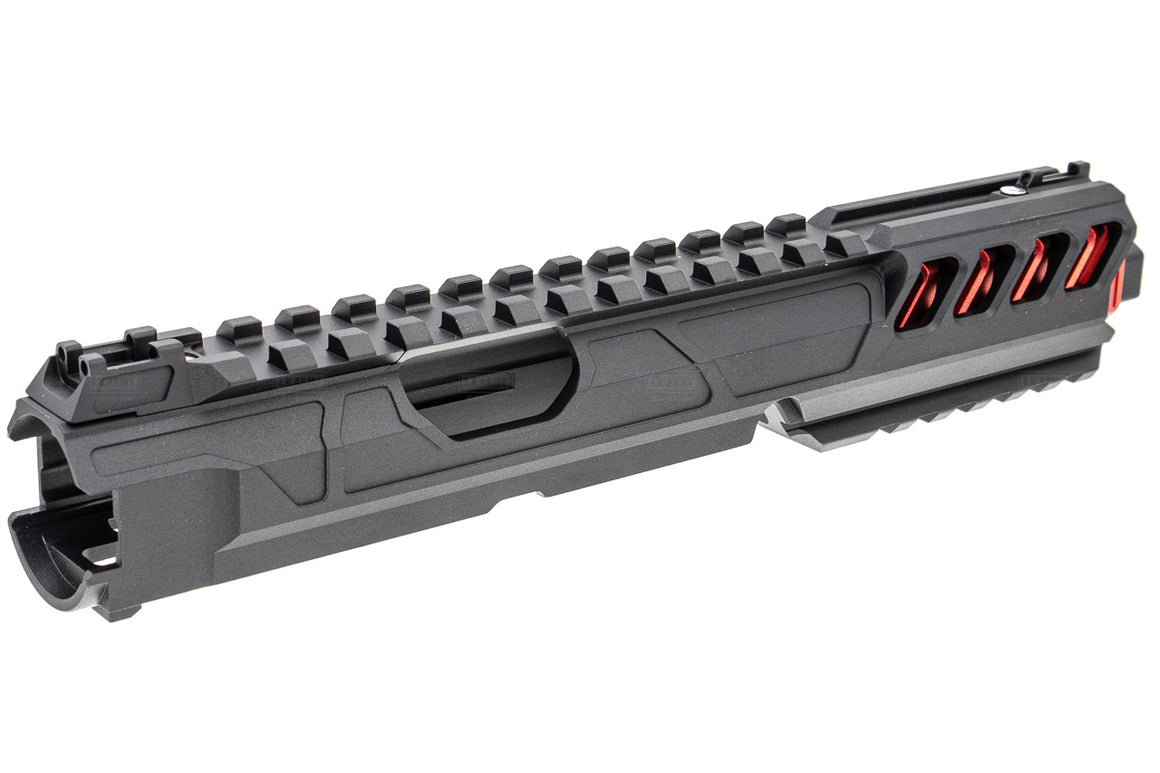 CTM TAC Fuku-2 CNC Aluminum General Upper Set Long Type for Action Army AAP01 GBB Pistol Series ( AAP-01 ) ( Green )