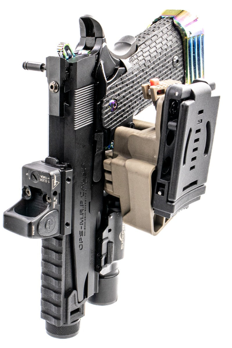 CTM Hi-Capa Speed Holster Nylon ( Right hand version )-Olive Drab