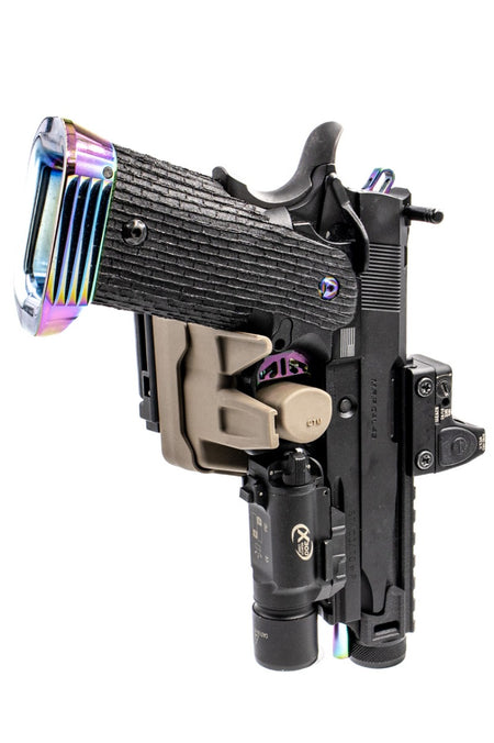 CTM Hi-Capa Speed Holster Nylon ( Right hand version )-Olive Drab