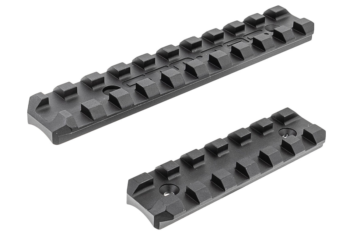 CTM CNC Upper & Lower Picatinny Rail Set for AAP-01 ( Black )