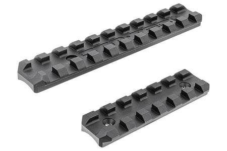 CTM CNC Upper & Lower Picatinny Rail Set for AAP-01 ( Black )