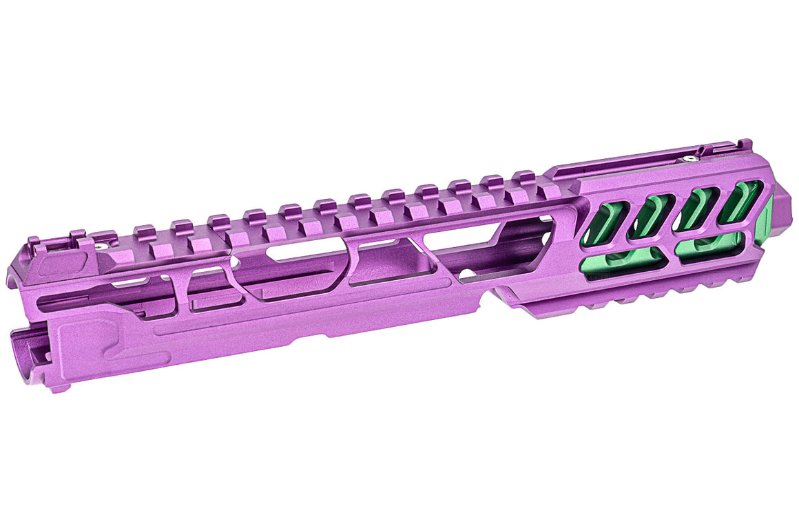 CTM TAC Fuku-2 CNC Aluminum Cut Out Upper Set Long Type for Action Army AAP01 GBB Pistol Series ( AAP-01 ) ( Joker )