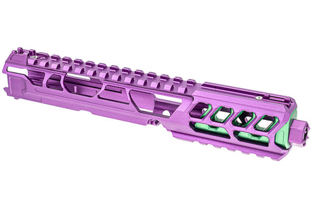 CTM TAC Fuku-2 CNC Aluminum Cut Out Upper Set Long Type for Action Army AAP01 GBB Pistol Series ( AAP-01 ) ( Joker )