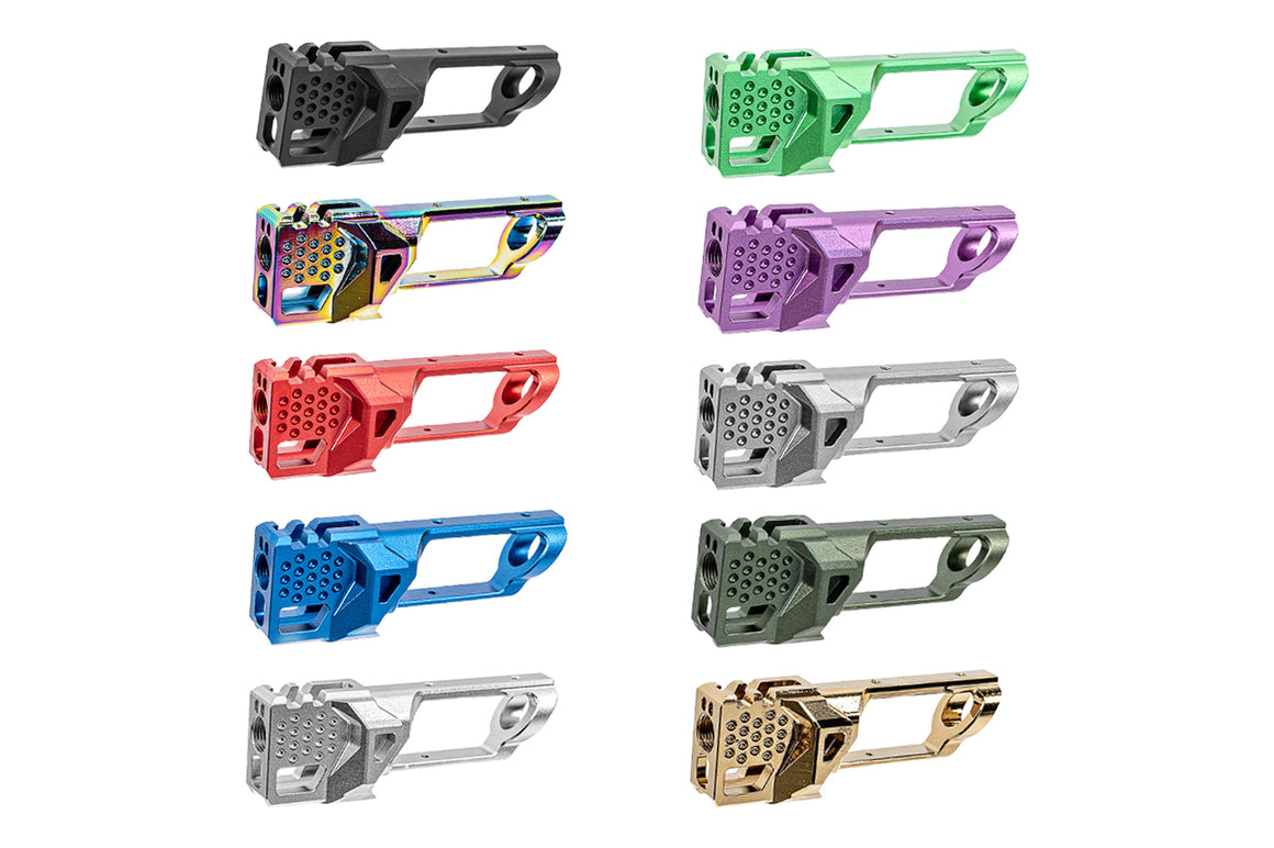 CTM TAC AAP-01 Fuku-2 CNC Aluminum Upper Compensator For Action Army AAP01/ AAP01C Pistol Airsoft-Army Green