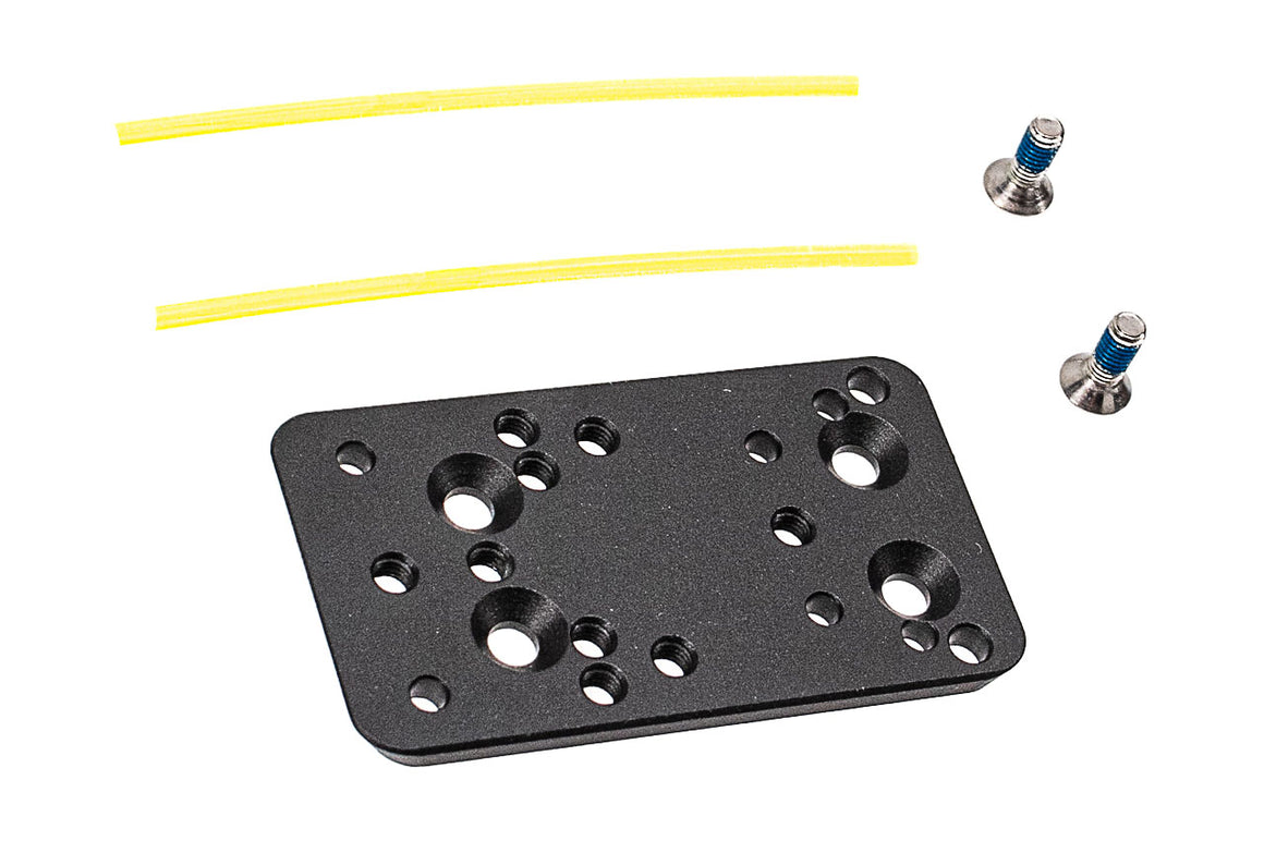 CTM TAC Fuku-2 CNC Aluminum Skeleton Upper Set For Action Army AAP01 GBB Pistol Series ( AAP-01 ) ( Red & Gold )