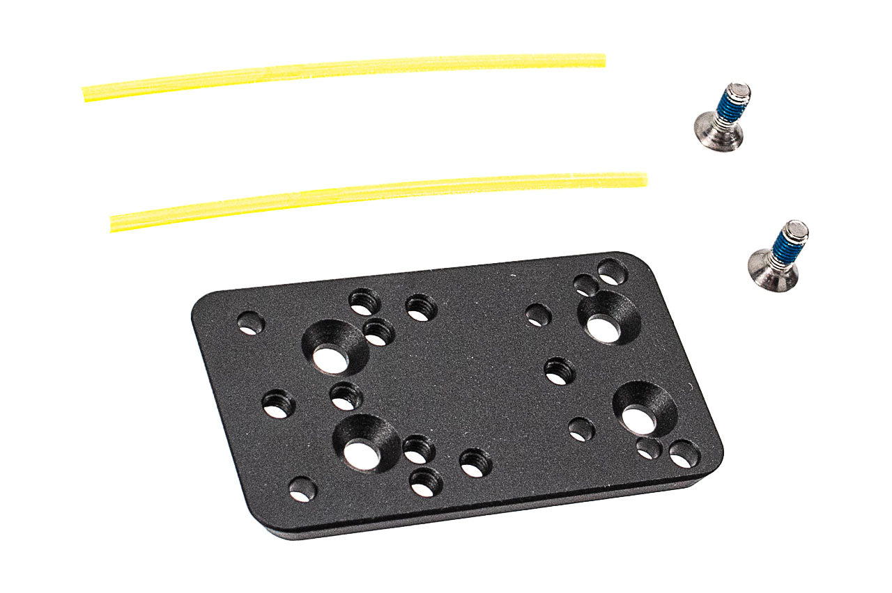 CTM TAC Fuku-2 CNC Aluminum Skeleton Upper Set For Action Army AAP01 GBB Pistol Series ( AAP-01 ) ( Red & Gold )