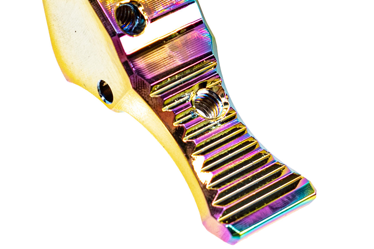 CTM CNC Aluminum Fuku-2 Adjustable Trigger For Action Army AAP01 GBBP Series -Pink