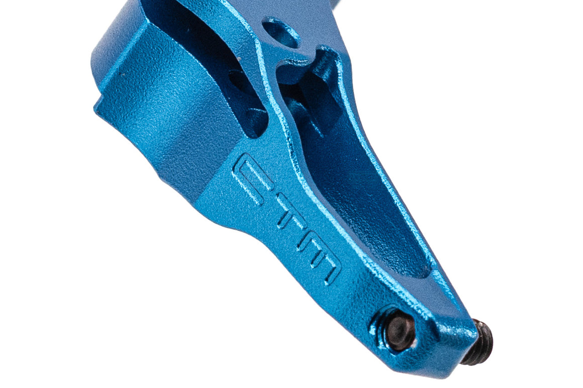 CTM Aluminum Athletics Velo Adjustable Trigger For Action Army AAP-01 GBBP / WE G Model GBBP Series -Blue