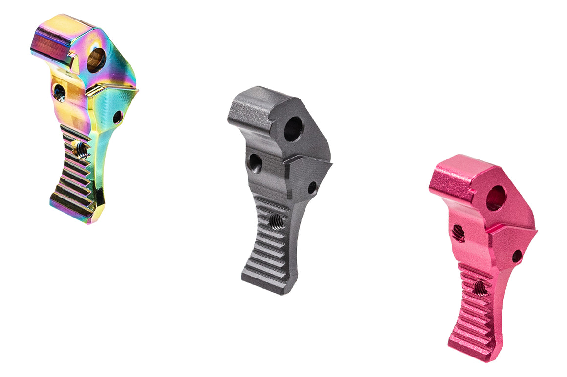 CTM CNC Aluminum Fuku-2 Adjustable Trigger For Action Army AAP01 GBBP Series -Pink