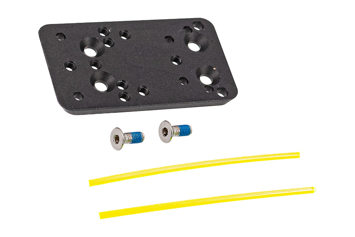 CTM Fuku-2 CNC Aluminum Skeleton Upper For Action Army AAP01 GBB Pistol Series -Purple / Green