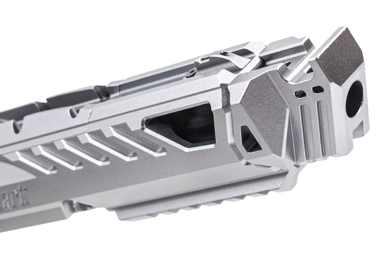CTM Fuku-2 CNC Aluminum SHARK Upper For Action Army AAP-01 GBB Pistol Series-Army Green